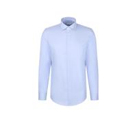 Seidensticker Men's Herren Business Hemd Shirt, Blue, 15.5