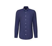 Seidensticker Men's Herren Business Hemd Shirt, Blue, 16