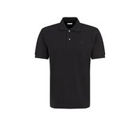 Seidensticker Men's Polo Pique - Regular Fit - Easy Iron - Polo Collar - Short Sleeve - 100% Cotton Black