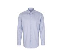 Seidensticker Men's Regular Fit Long Sleeve Shirt, Blue, 15.5