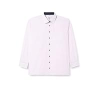 Seidensticker Men's Regular Fit Long Sleeve Shirt, Purple, 43, Purple, 17