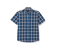Seidensticker Men's Regular fit, Short-Sleeved Shirt, darkblue, S