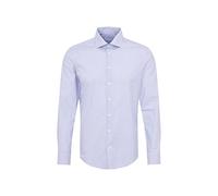 Seidensticker Men's Slim fit Long Sleeve poplin Shirt. - - 42 cm Lightblue