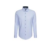 Seidensticker Men's Slim fit Long-Sleeved Shirt, lightblue, 42