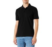 Seidensticker Men's Slim fit Short-Sleeved Polo Shirt, Black, L