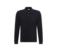 Seidensticker Men's Slim fit Polo Shirt Long Sleeves, darkblue, M