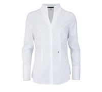 Seidensticker women's blouse - city blouse - non-iron - goblet collar blouse - slim fit - long sleeve - 100% cotton ,Weiß ,36