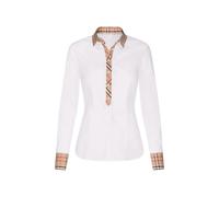 Seidensticker Women's Regular Fit Stretch Long Sleeve Shirt Blouse Blouse, White (01), 16