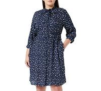 Seidensticker Women's Blouse Dress-Midi-Viscose, Blue, 10