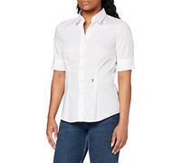Seidensticker women's blouse - shirt blouse - non-iron - slim fit - short sleeve - plain - 100% cotton