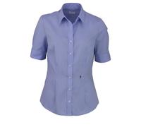 Seidensticker women's blouse - shirt blouse - non-iron - slim fit - short sleeve - plain - 100% cotton