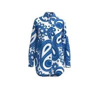 Seidensticker Women's Damen Bluse Blouse, Blue, 10
