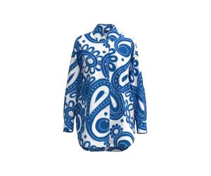 Seidensticker Women's Damen Bluse Blouse, Blue, 10