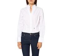 Seidensticker women's blouse - city blouse - non-iron - goblet collar blouse - slim fit - long sleeve - 100% cotton