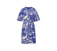 Seidensticker Women's Regular fit Blouse Dress Short Sleeve, Blue, 20