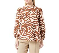 Seidensticker Women's Regular fit Long-Sleeved Blouse, Brown, 10