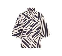 Seidensticker Women's Regular fit, Short-Sleeved Blouse, darkblue, 8