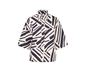 Seidensticker Women's Regular fit, Short-Sleeved Blouse, darkblue, 8