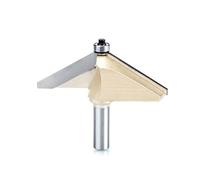 SEIDER 1pcs Horse Nose Bit Bearing Woodworking Tools CNC Router Bits for Wood Double Edging Milling Cutte Endmill 1/2 Shank(2864)