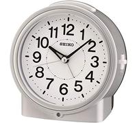 Seiko UK Limited - EU Alarm Clock, Silver, One Size