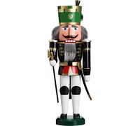 Seiffener Volkskunst Erzgebirge art Nutcracker Freiberger Bergmeister 38 cm Erzgebirge