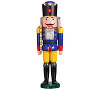 German nutcracker King blue, height 60 cm / 24 inch, original E.. SV 11801/2 NEW