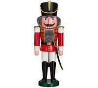 Seiffener Volkskunst, Husar Nutcracker 37 cm, red