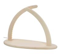 Seiffener Volkskunst LED pointed arch Christmas arch Christmas decoration candle arch light arch window lighting from the Ore Mountains 43 x 33 cm empty arch