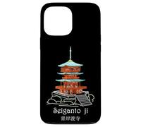 Seiganto-ji, Nachisan, temple pagoda, Japan, drawing Case for iPhone 13 Pro Max