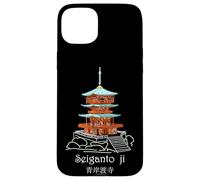 Seiganto-ji, Nachisan, temple pagoda, Japan, drawing Case for iPhone 15 Plus