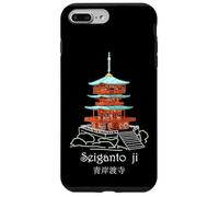 Seiganto-ji, Nachisan, temple pagoda, Japan, drawing Case for iPhone 7 Plus/8 Plus
