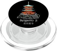 Seiganto-ji, Nachisan, temple pagoda, Japan, drawing PopSockets PopGrip for MagSafe