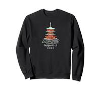 Seiganto-ji, Nachisan, temple pagoda, Japan, drawing Sweatshirt
