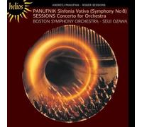 Seiji Ozawa: Boston Symphony Orchestra - Panufnik: Symphony No 8; Sessions: Concerto for orchestra