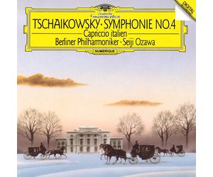 Seiji Ozawa/BPO NEW CD(SHM-CD) Tchaikovsky Sym. No.4/Capriccio Italien Japan OBI