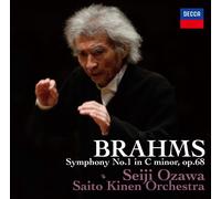 Seiji Ozawa Brahms Symphony No. 1 UHQ From Japan CD4tracks