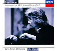 Seiji Ozawa & Saito Kinen Orch - Beethoven: Symphony No. 4, No. 8, E