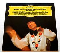SEIJI OZAWA - william russo, leonard bernstein LP