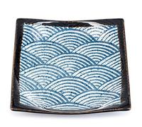 Seikaiha Traditional Japanese Sushi Plate