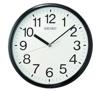 Seiko 12" Business Wall Clock, Black