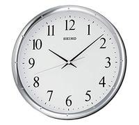 Seiko 12" Ultra-Modern Silver-Tone Wall Clock