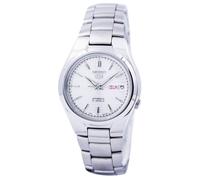 Seiko 5 Automatic 21 Jewels White Textured Dial SNK601K1 30M Mens Watch