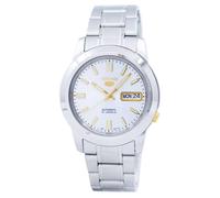 Seiko 5 Automatic Silver Dial Stainless Steel Dress SNKK09K1 30M Mens Watch