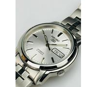 Seiko Mens Analogue Automatic Watch with Stainless Steel Strap SNKK65K1