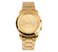Seiko 5 Gold Tone Stainless Steel Dial 21 Jewels Automatic SNKK20K1 Mens Watch