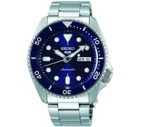 Seiko 5 Men's Automatic Blue Dial Silver Strap Watch SRPD51K1
