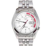 Seiko 5 Men's Automatic Watch SNK369K1 White Dial Stainless Steel Bracelet 30M