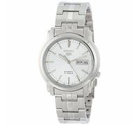 Seiko Mens Analogue Automatic Watch with Stainless Steel Strap SNKK65K1