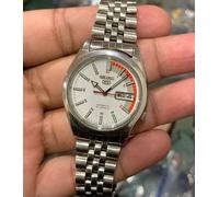 Seiko 5 SNK369K1 Automatic White Dial Stainless Steel New Full Set Men's Watch