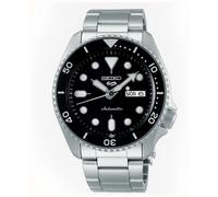 Seiko 5 Sport Automatic Watch SRPD55K1 Black Dial Stainless Steel Men's Watch